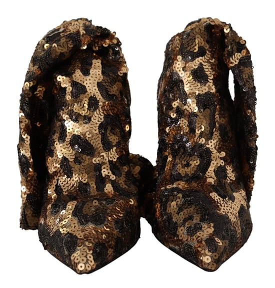 Pailletten Leopard Pumps - Image 2