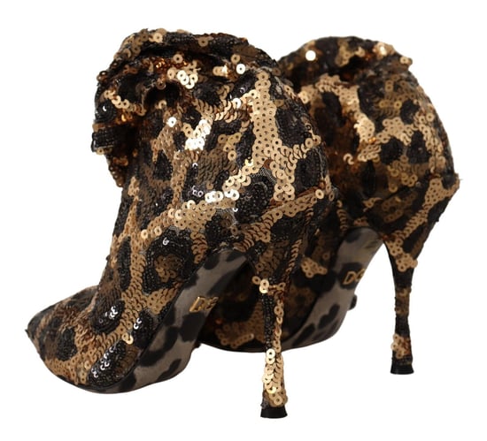 Pailletten Leopard Pumps - Image 4