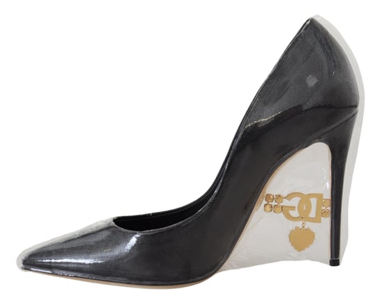 Dolce Gabbana Pumps Absatzschuhe aus schwarzem Leder - Image 4