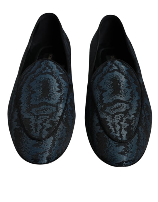 Bedruckte Slipper mit Leisten - Image 2
