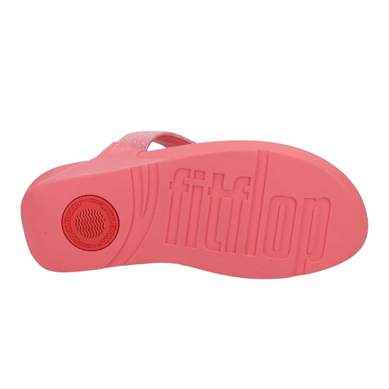 FitFlop - Damen Flipflops "Lulu Shimmerlux" (Rosenkoralle) - Image 4