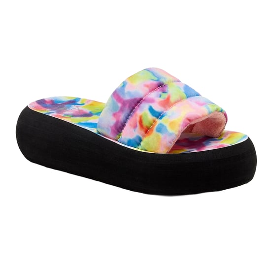 Rocket Dog - Damen Badesandale "Splash Loyal", Batik (Pink/Bunt) - Image 4