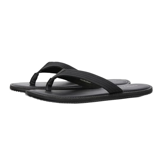 Jack And Jones - Herren Flipflops "Washton", Leder (Anthrazit) - Image 1
