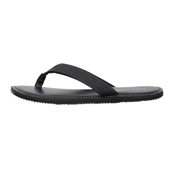Jack And Jones - Herren Flipflops "Washton", Leder (Anthrazit) - Image 2