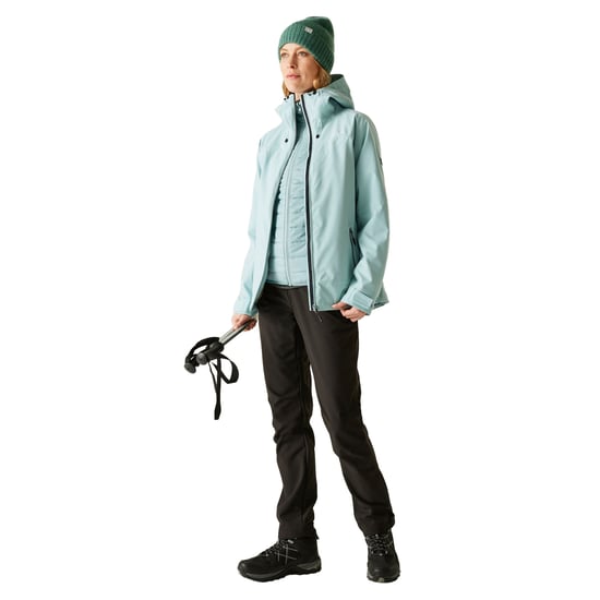 Regatta - "Wentwood" Jacke für Damen, 3 in 1 (Grüner Dunst) - Image 5