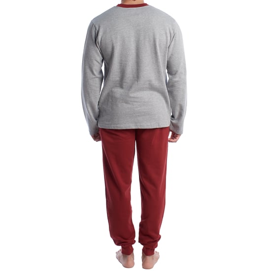Männer Winter Plüsch Baumwolle Pyjamas KLP6 - Image 4