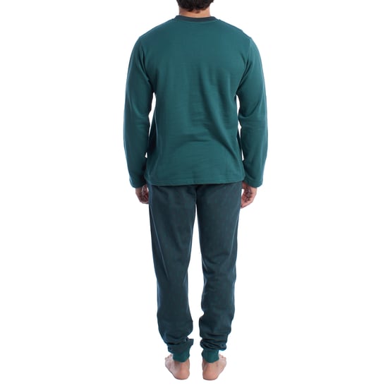 Männer Winter Plüsch Baumwolle Pyjamas KLP6 - Image 4