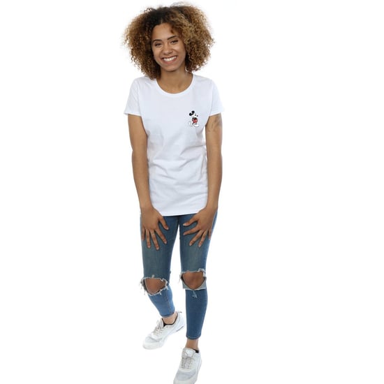 Disney - "Kickin" T-Shirt für Damen (Weiß) - Image 4
