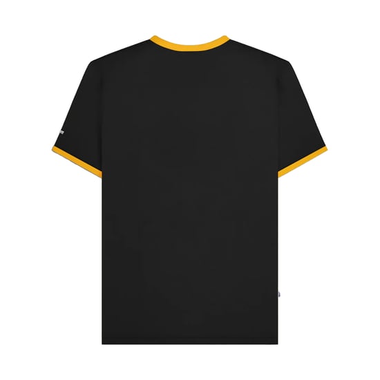 Lambretta - T-Shirt Ringer-Stil für Herren (Schwarz/Gold) - Image 2