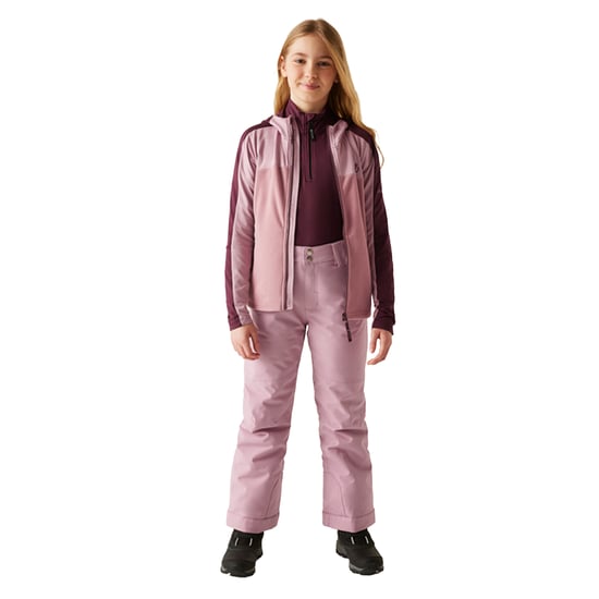 Dare 2B - "Thriving IV" Fleecejacke für Kinder (Feige/Lila) - Image 4
