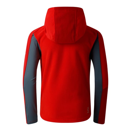 Dare 2B - "Thriving IV" Fleecejacke für Kinder (Leuchtend Rot/Sturmwetter/Sevilla Blau) - Image 2