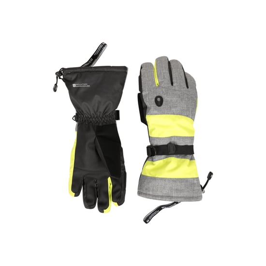 Mountain Warehouse - Herren Skihandschuhe "Summit Extreme" (Gelb/Grau/Schwarz) - Image 3