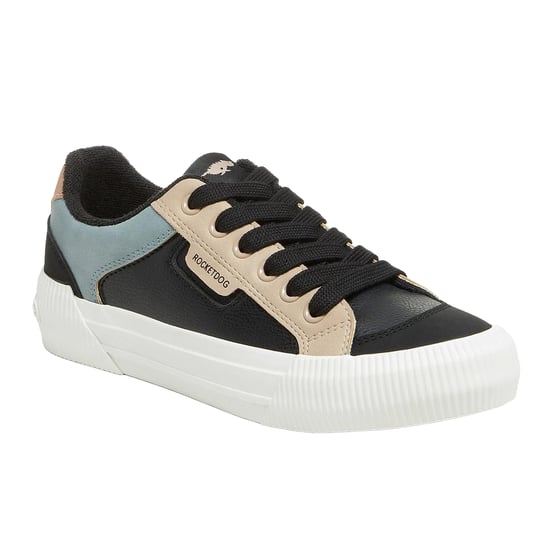 Rocket Dog - Damen Sneaker "Cheery Sporty", Blockfarben (Schwarz) - Image 3