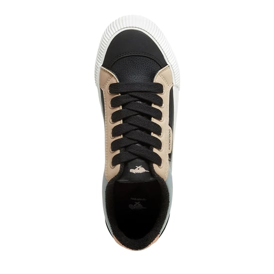 Rocket Dog - Damen Sneaker "Cheery Sporty", Blockfarben (Schwarz) - Image 4