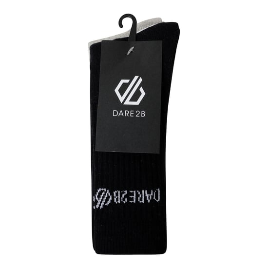 Dare 2B - Socken für Herren/Damen Unisex(3er-Pack) (Schwarz/Weiß/Grau meliert) - Image 3