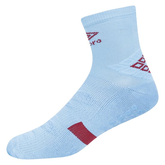 Umbro - "Pro Protex" Socken Mit Silikon-Noppen für Herren (Himmel/Weinrot) - Image 3