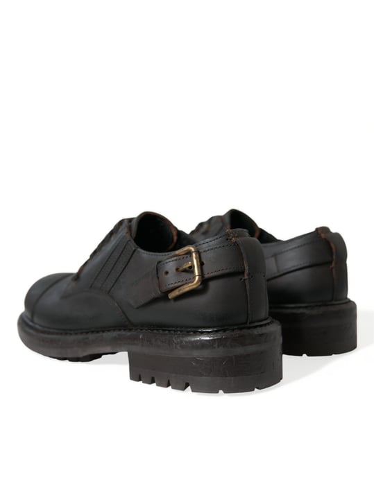 Leder Oxford Schuhe Cy0776 - Image 4
