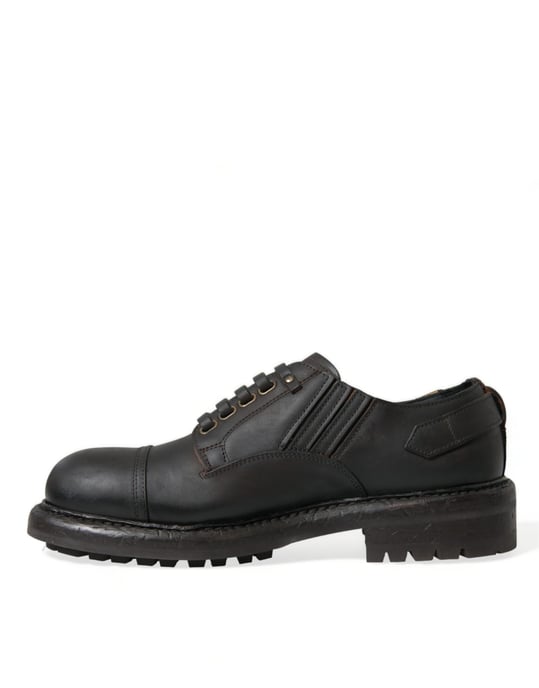 Leder Oxford Schuhe Cy0776 - Image 5