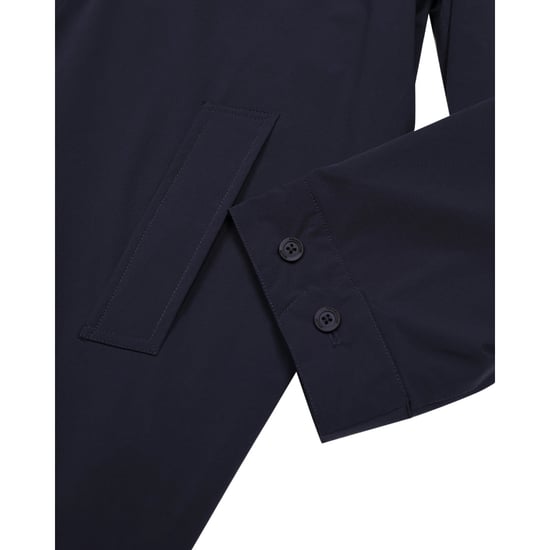 Aquascutum Active Stretch Caban Trenchcoat Marineblaue Jacke - Image 4