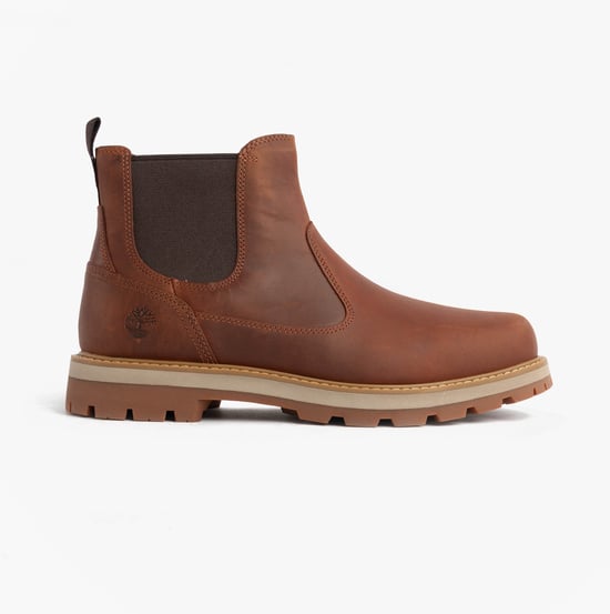 Timberland Britton Road Mid Herren Chelsea Boots Rost - Image 3