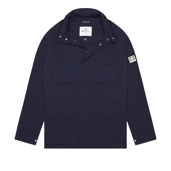 Aquascutum Active Stretch M-65 Marineblaue Jacke - Image 1