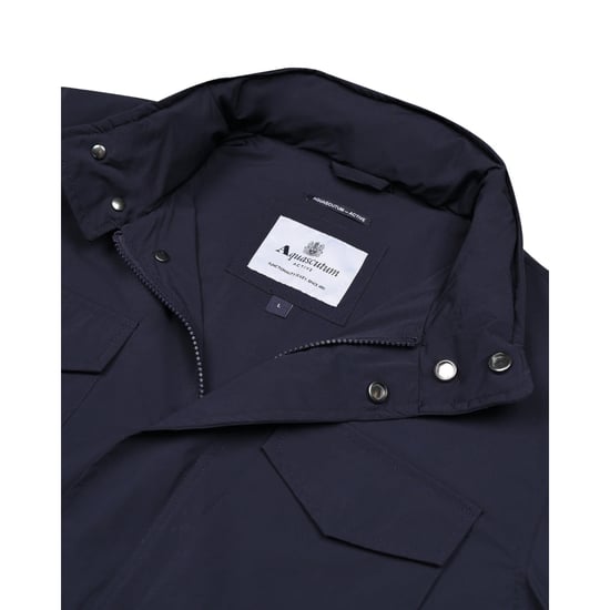Aquascutum Active Stretch M-65 Marineblaue Jacke - Image 3