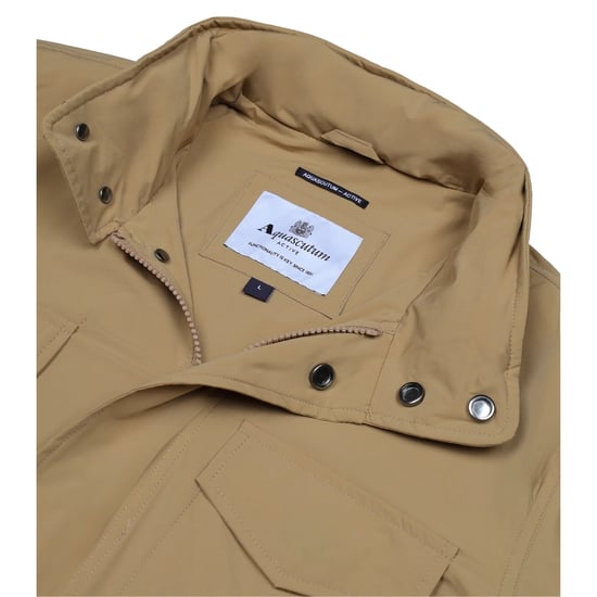 Aquascutum Active Stretch M-65 Khaki-beige Jacke - Image 3