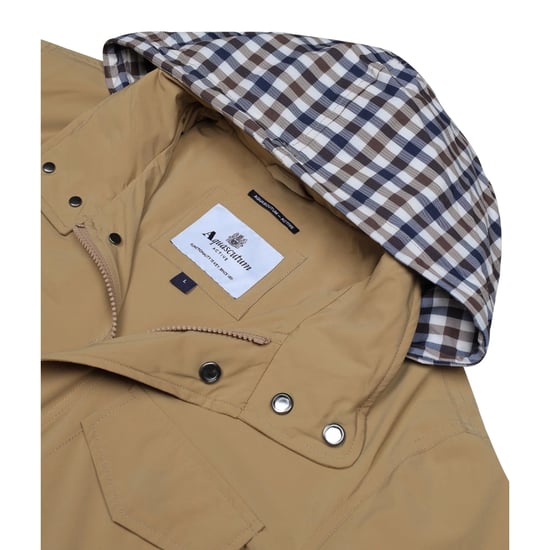 Aquascutum Active Stretch M-65 Khaki-beige Jacke - Image 4