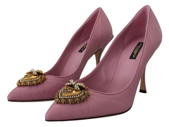 Gepolsterte Leder-Pumps - Image 2