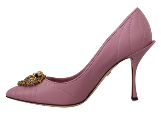 Gepolsterte Leder-Pumps - Image 4