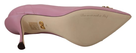 Gepolsterte Leder-Pumps - Image 5