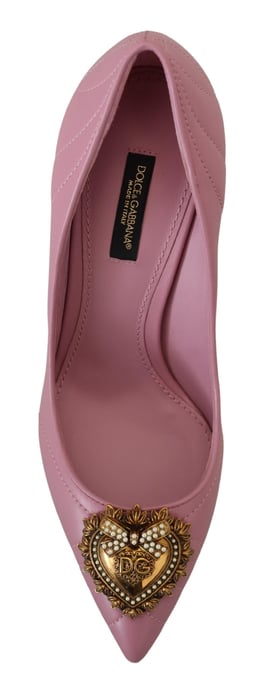 Gepolsterte Leder-Pumps - Image 6