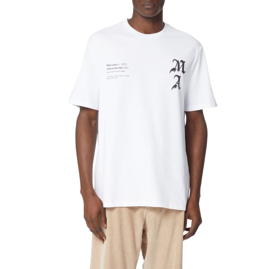 Amiri Wes Lang Checkered Skull Tee Weiß - Image 3