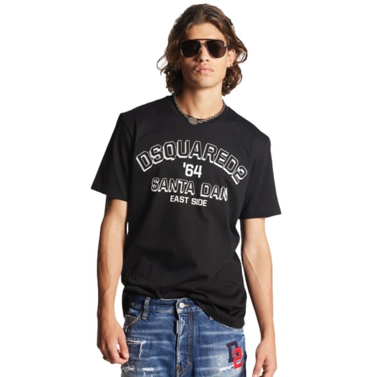 Dsquared2 - Schwarzes T-shirt „santa Dan 64" - Image 3