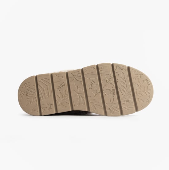 Skechers Keepsakes Lite - Gemütliche Mischung Damen Hausschuhe Taupe - Image 3