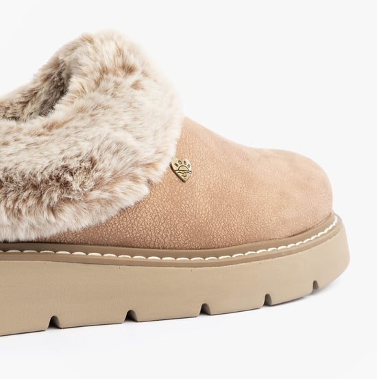 Skechers Keepsakes Lite - Gemütliche Mischung Damen Hausschuhe Taupe - Image 6