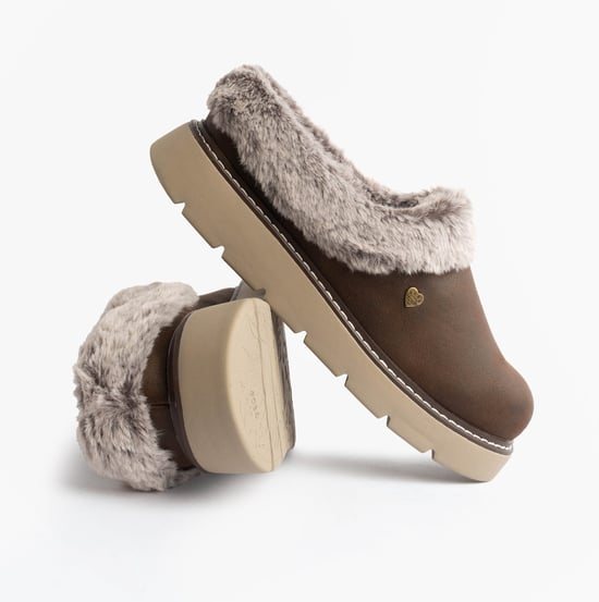Skechers Keepsakes Lite - Cozy Blend Damen Hausschuhe Schokolade - Image 2