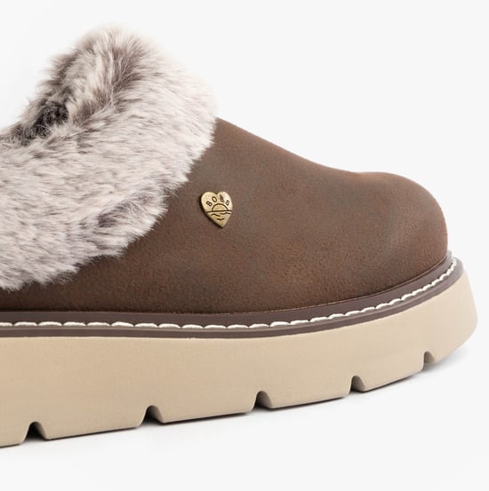 Skechers Keepsakes Lite - Cozy Blend Damen Hausschuhe Schokolade - Image 6