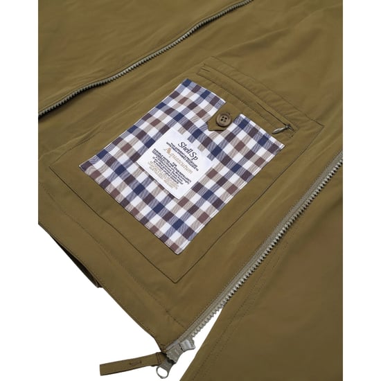 Aquascutum Active Stretch-windbreaker Mit Kapuze, Armeegrün - Image 6