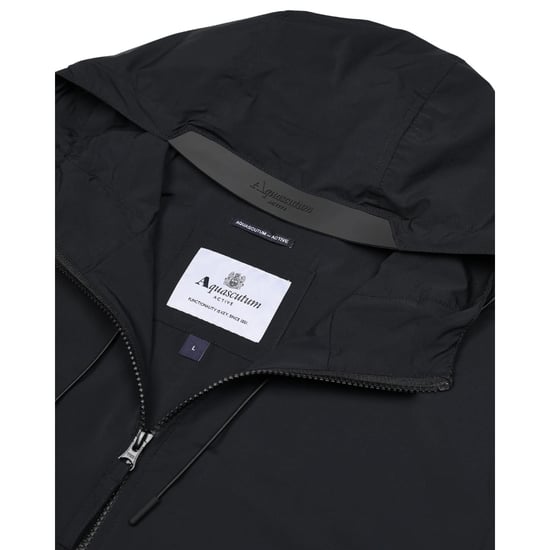 Aquascutum Active Kapuzen-stretch-windbreaker, Marineblau - Image 4