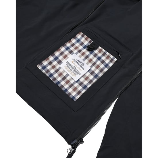 Aquascutum Active Kapuzen-stretch-windbreaker, Marineblau - Image 6