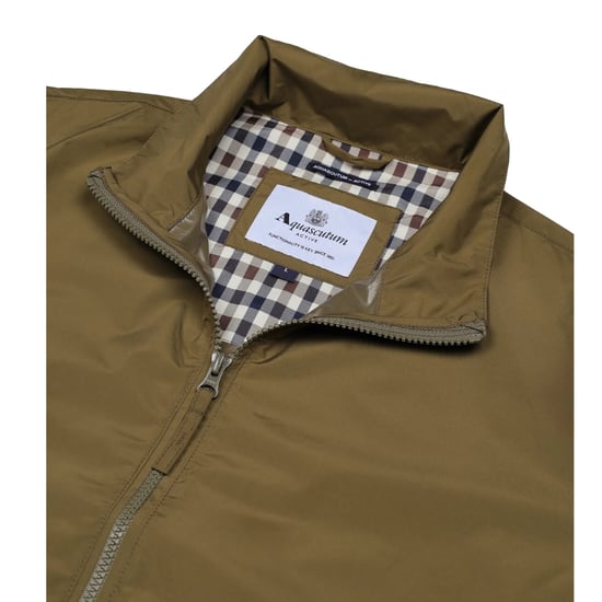 Aquascutum Active Rlg Windbreaker Armeegrüne Jacke - Image 3