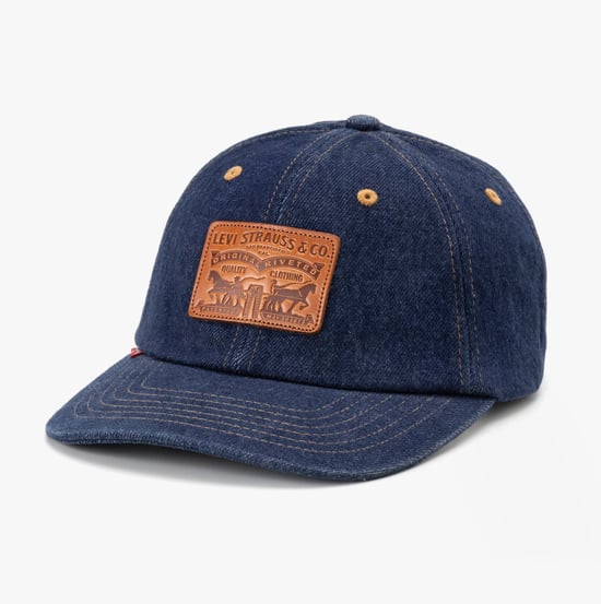 Levi's Entspannte Dad Heritage Herren Cap Dunkelblau - Image 1