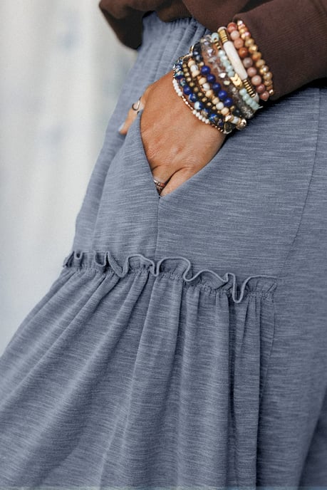 Rüschentaschen-Hose mit weitem Bein - Image 5