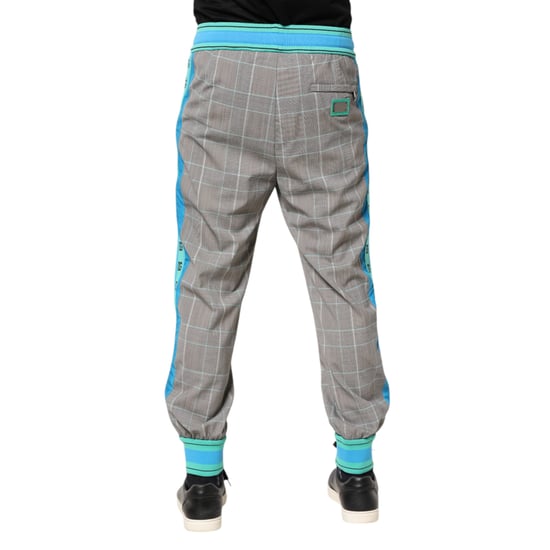 Kariertes Herrenhose mit Seitenstreifen - Image 4