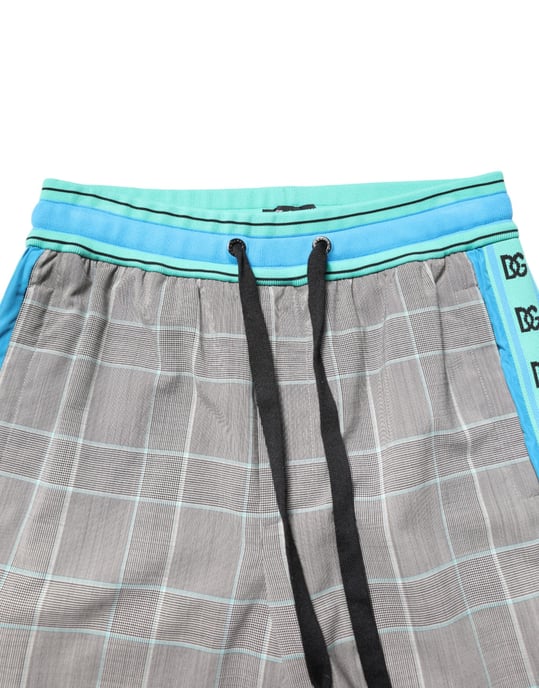 Kariertes Herrenhose mit Seitenstreifen - Image 5