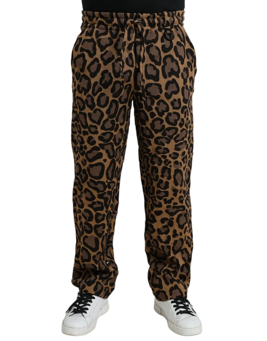 Leopardenmuster Freizeitpants - Image 1