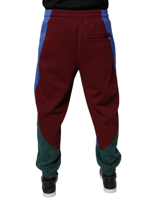 Farbblock-Jogginghosen mit Logo-Patch - Image 4