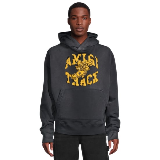 Amiri - Trainings-hoodie In Verblasstem Schwarz - Image 5