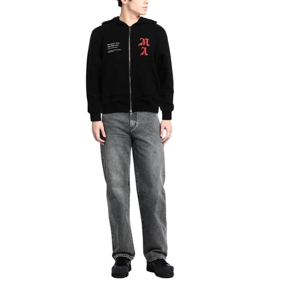 Amiri Wes Lang Solar Kings Hoodie Schwarz - Image 3
